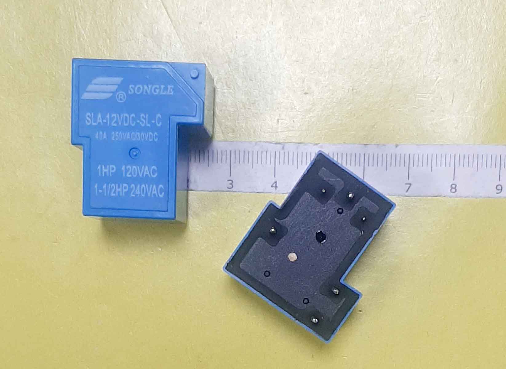 Реле SLA-12VDC-SL-C 40A 250VAC 